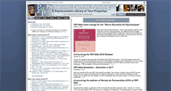 Desktop Screenshot of pep-web.org